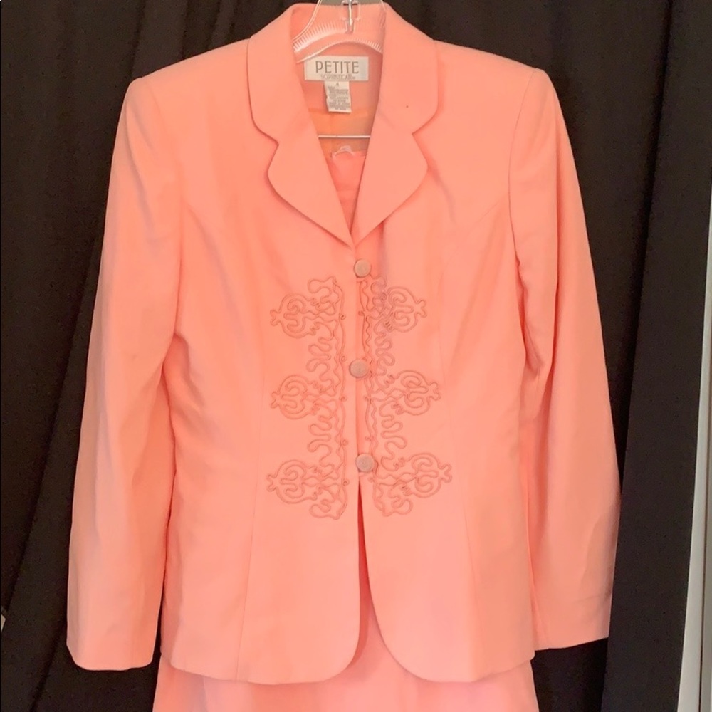 Smart looking business suit.